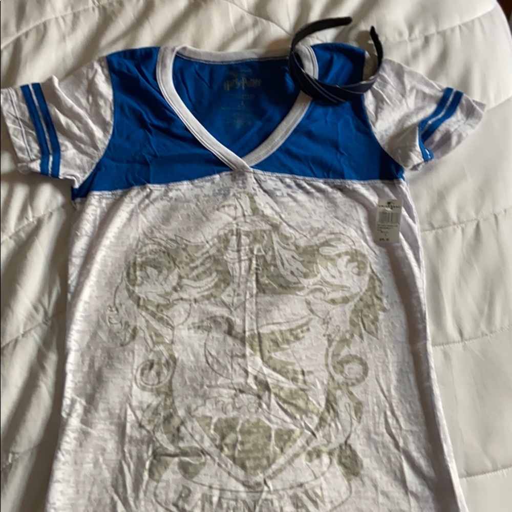 Ravenclaw shirt & headband